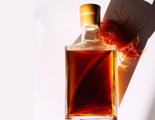 Can rum be mixed with saffron?